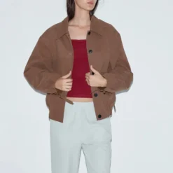 Deiji Studio - Veste Boutonnée - Marron