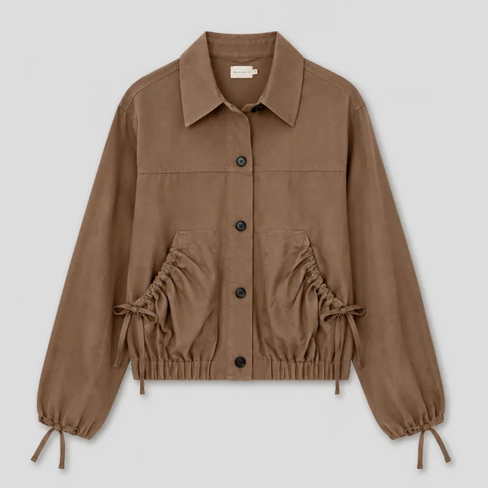 Deiji Studio - Veste Boutonnée - Marron