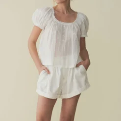 Dôen - Blouse Frederica - Blanc