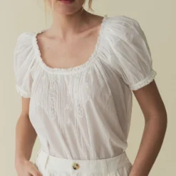 Dôen - Blouse Frederica - Blanc