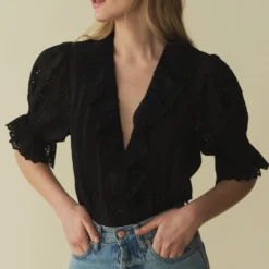 Dôen - Blouse Henri - Noir