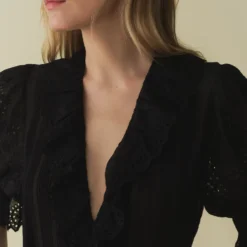 Dôen - Blouse Henri - Noir