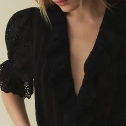 Dôen - Blouse Henri - Noir
