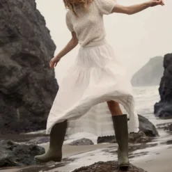 Dôen - Jupe Sebastiane - Blanc