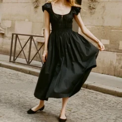 Dôen - Robe Quinn - Noir
