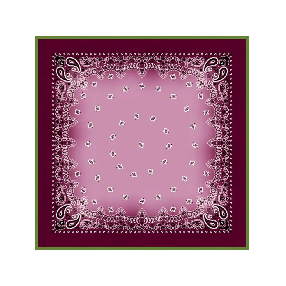 Destin - Foulard Sfumato - Pourpre