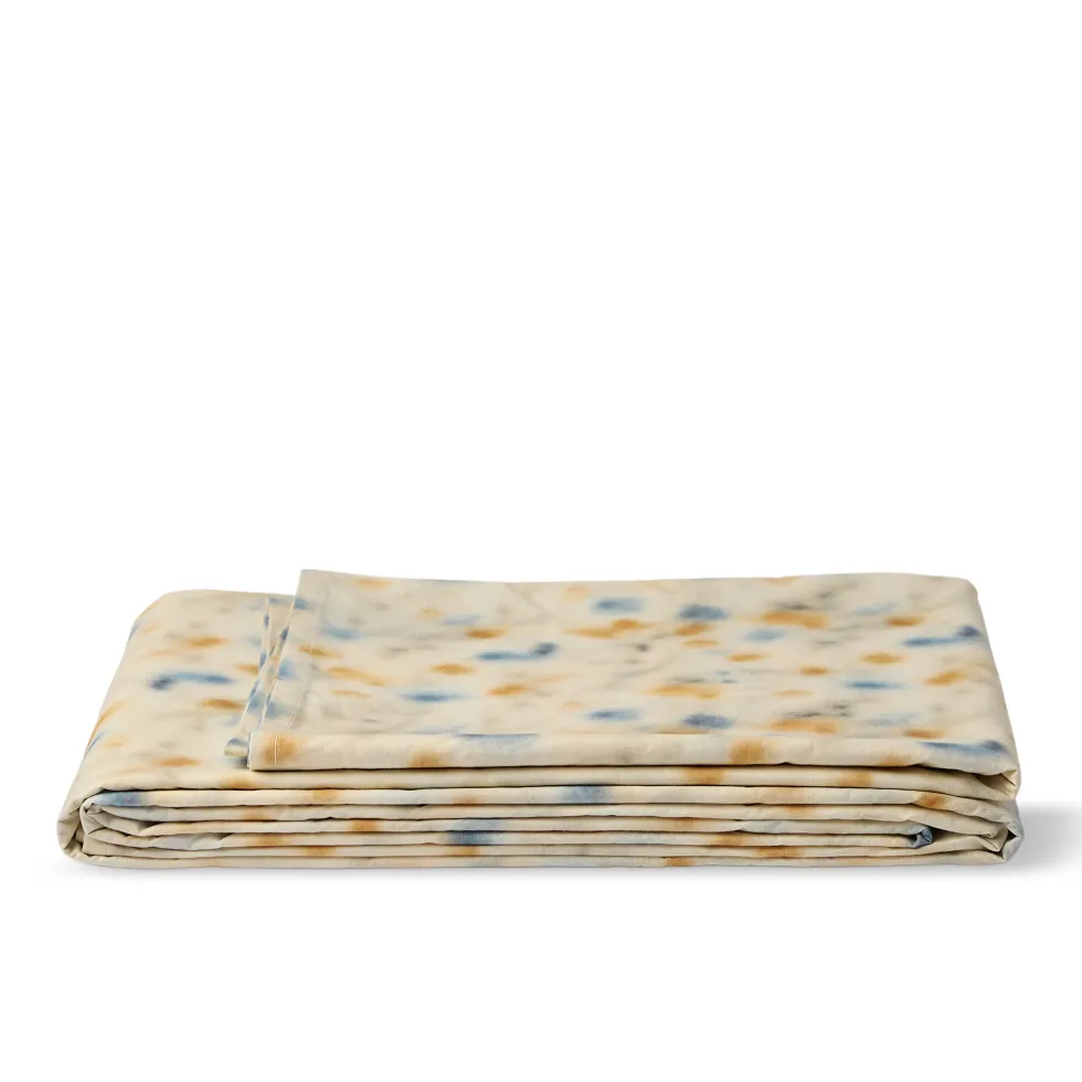 Drap-housse en percale de coton - Tataki Herbier