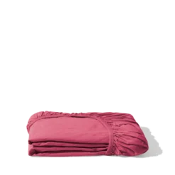 Drap-housse en percale de coton - Rose Club