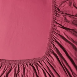 Drap-housse en percale de coton - Rose Club