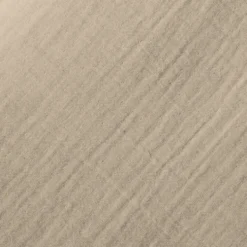 Drap plat en gaze de coton - Beige Quai de Seine
