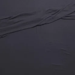 Drap plat en gaze de coton - Gris Fusain