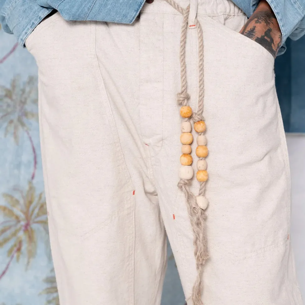 Dr Collectors - Pantalon Carpenteur - Naturel