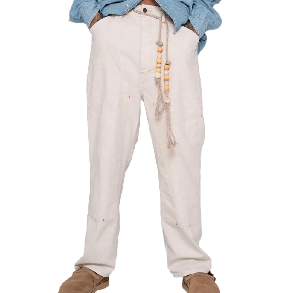 Dr Collectors - Pantalon Carpenteur - Naturel