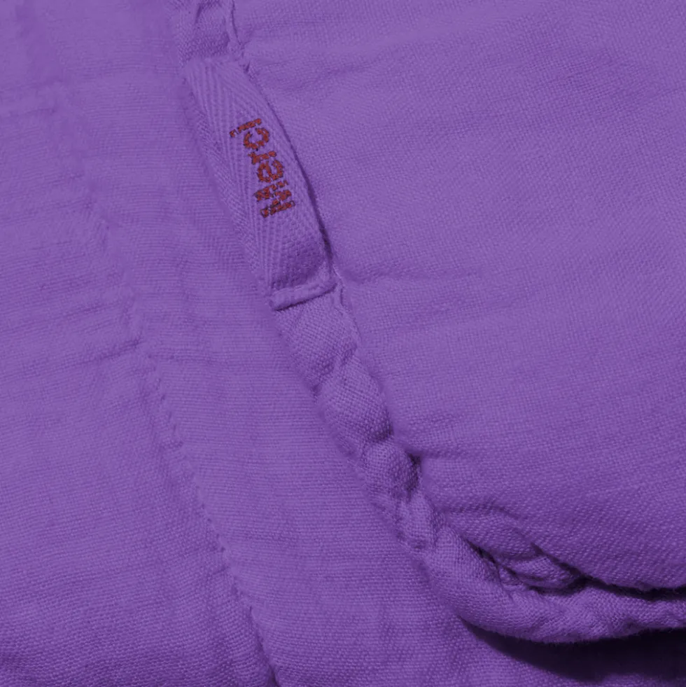 Édredon en 100% lin lavé - Violet Orage