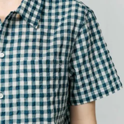 Dunst - Chemise Holiday à Carreaux - Marine