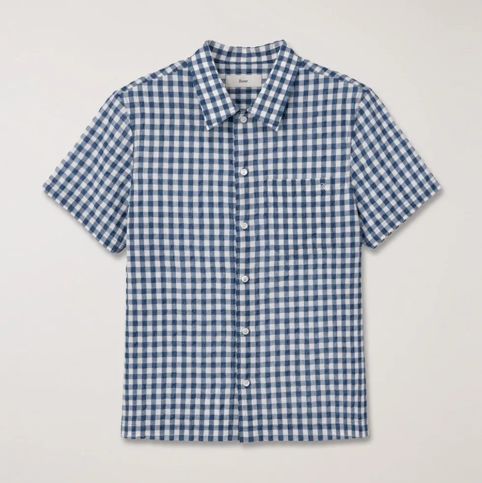 Dunst - Chemise Holiday à Carreaux - Marine