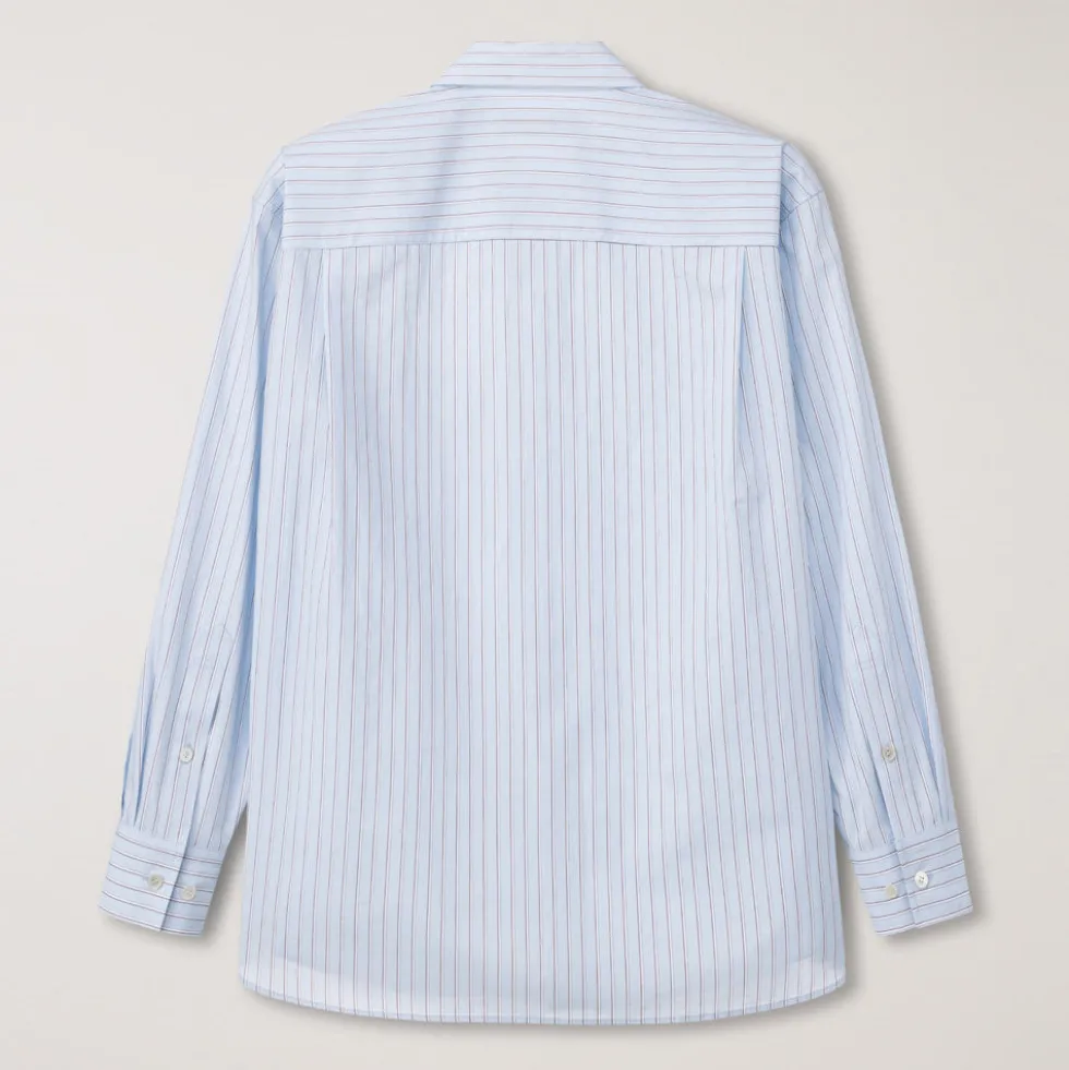 Dunst - Chemise Oversize à Rayures - Bleu Ciel