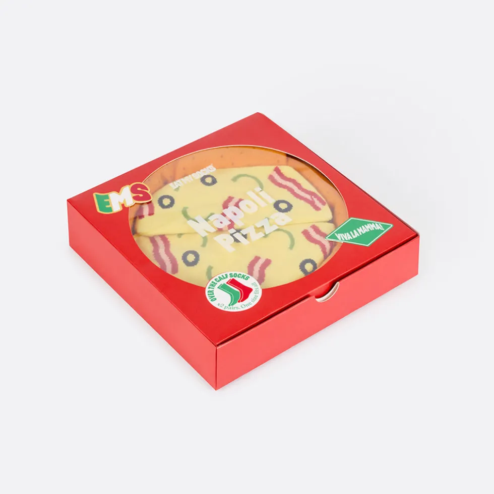 Eat My Socks - Chaussettes Pizza Napolitaine