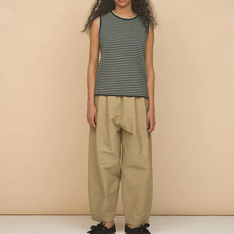 ELEPH - Pantalon Luce Easy - Kaki