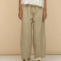 ELEPH - Pantalon Luce Easy - Kaki