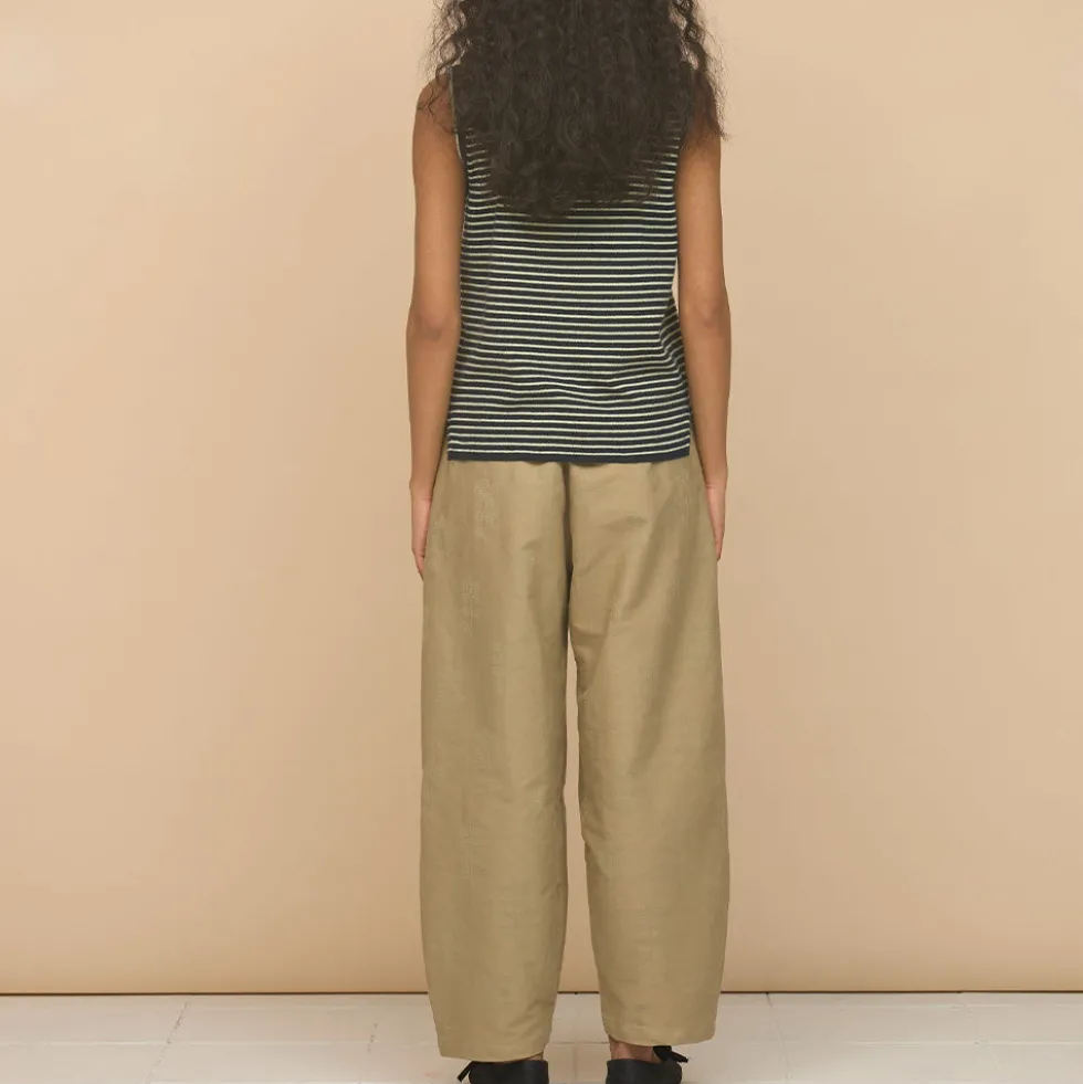 ELEPH - Pantalon Luce Easy - Kaki