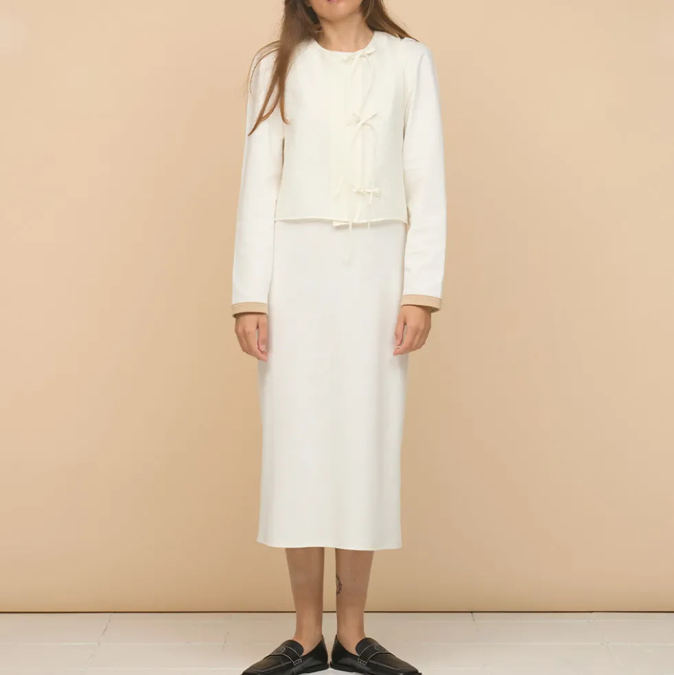 ELEPH - Top Anouk Bow - Blanc