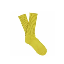 Escuyer - Chaussettes Crew - Jaune
