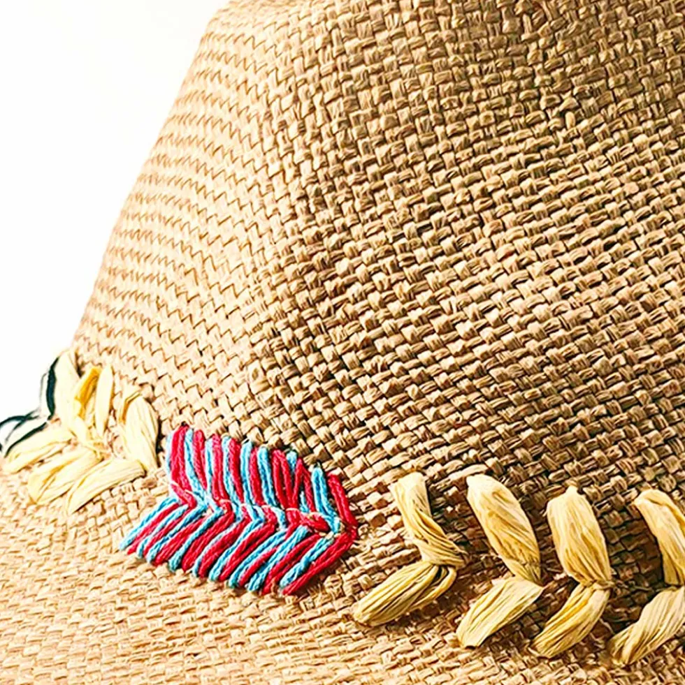 Exquisite J - Chapeau en Raphia H449 - Naturel
