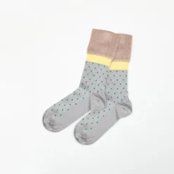 Exquisite J - Chaussettes CA71 - Gris et Beige