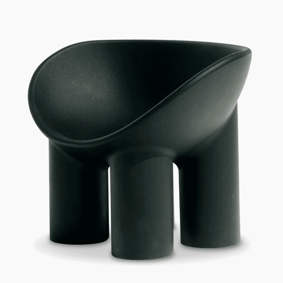Fauteuil Roly Poly - Charcoal - Driade