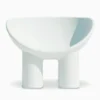 Fauteuil Roly Poly - Concrete White - Driade