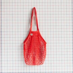 Filet à provisions - Rouge Anémone