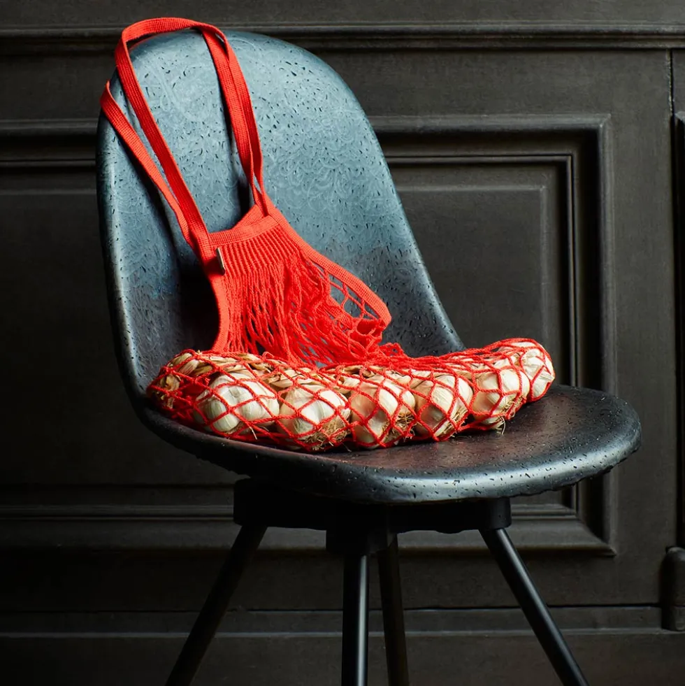 Filet à provisions - Rouge Anémone
