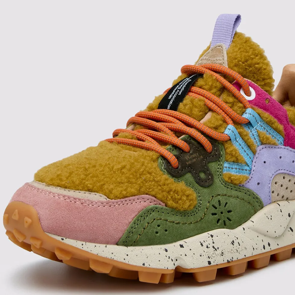 Flower Mountain - Baskets Yamano 3 Woman - Marron/ violet