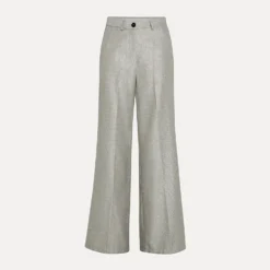 Forte_Forte - Pantalon Large - Argenté
