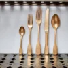 Fourchette Bricklane - Vintage Gold