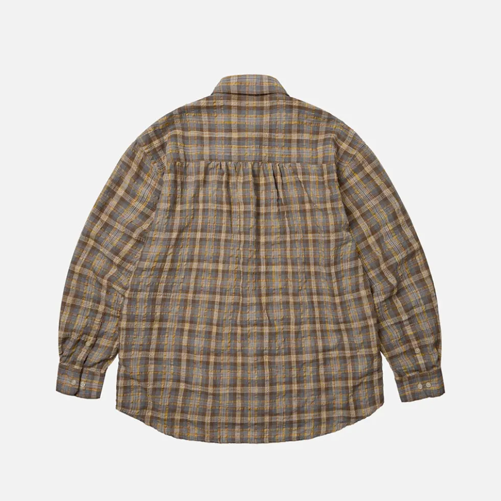 Frizmworks - Chemise Uneven Check - Jaune