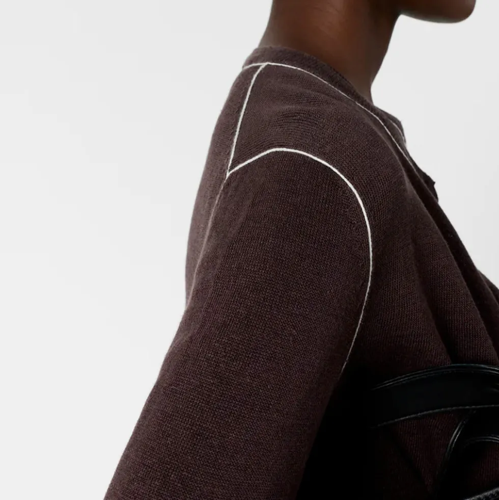 Gerard Darel - Gilet Lorys - Marron