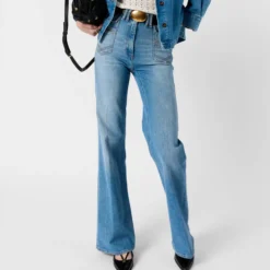Gerard Darel - Jean flare Anna - Blue Jeans