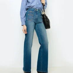 Gerard Darel - Jean flare Anna - Denim Brut