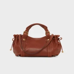 Gerard Darel - Sac en cuir Le 12H - Tan