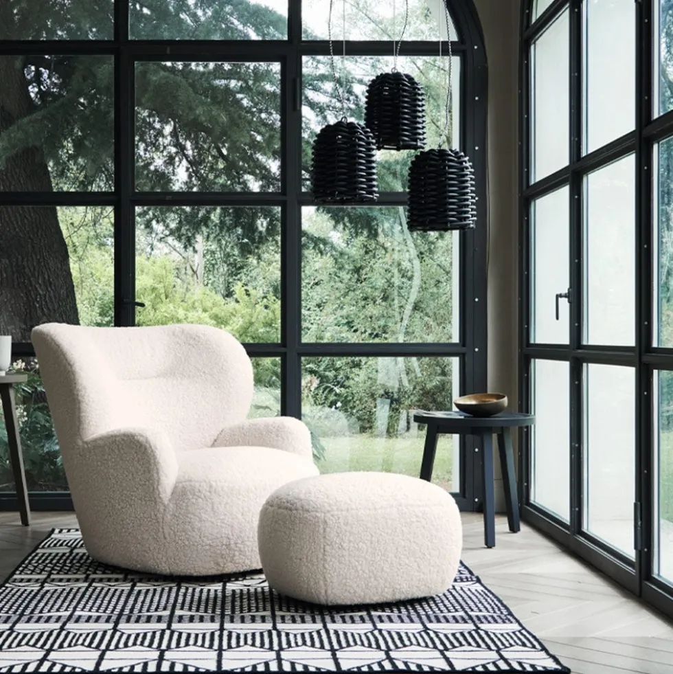 Gervasoni - Fauteuil Loll 09 G - Blanc
