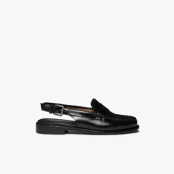 GH Bass - Mocassins Weejun Penny Slingback - Noir