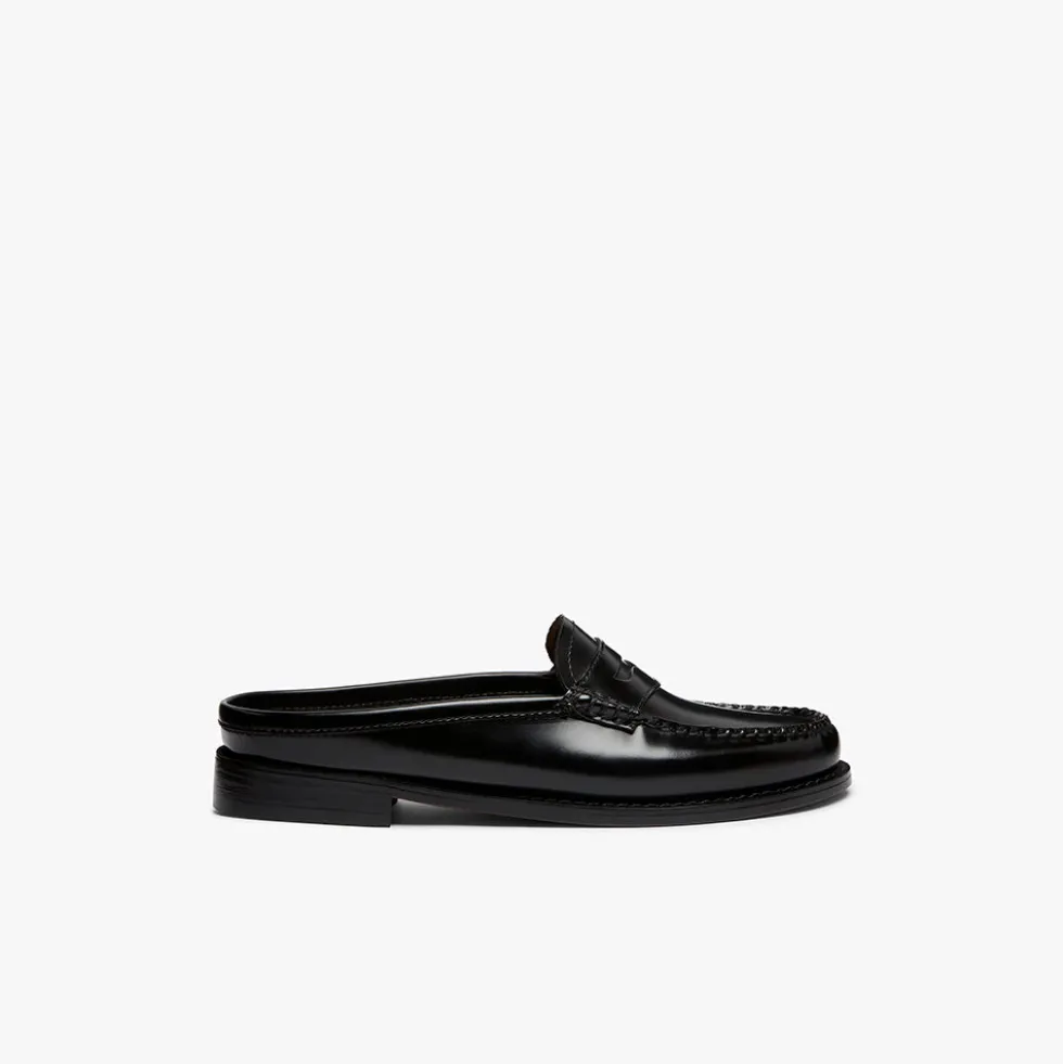 GH Bass - Mocassins Weejun Penny Slide - Noir
