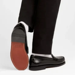 GH Bass - Mocassins Weejuns Larson Penny - Noir