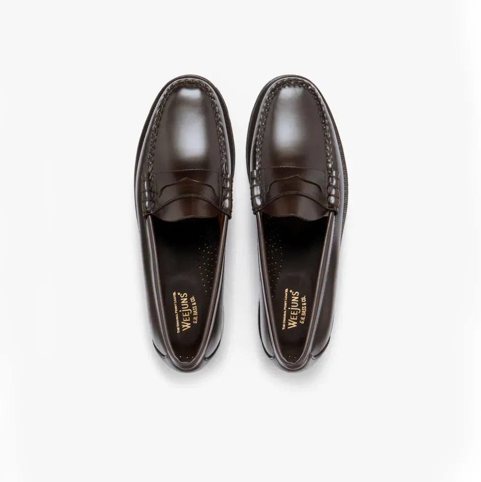 GH Bass - Mocassins Weejuns Penny - Chocolat