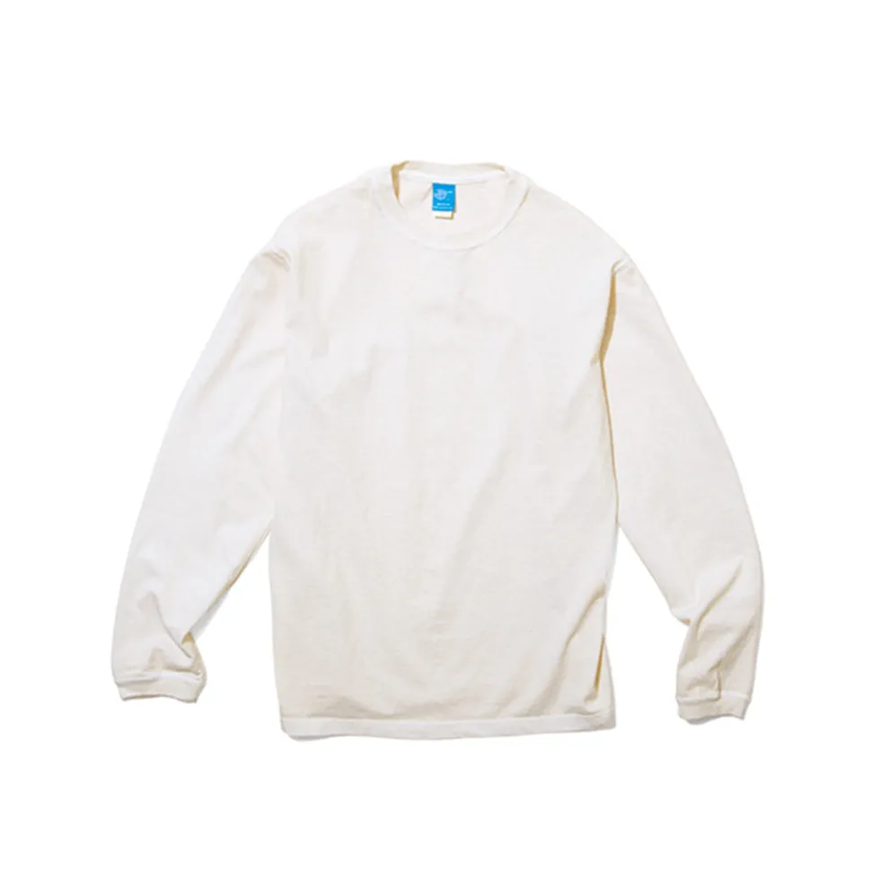 Good On - T-shirt Manches Longues Crew - Ecru