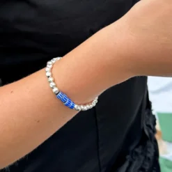 Gottlob - Bracelet Edition N° 2 - Bleu et Blanc