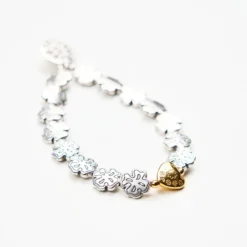 Gottlob - Bracelet Edition N° 3 - Silver Gold Heart