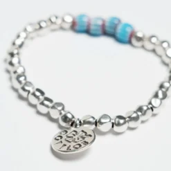 Gottlob - Bracelet Edition N° 2 - Turquoise & Rouge